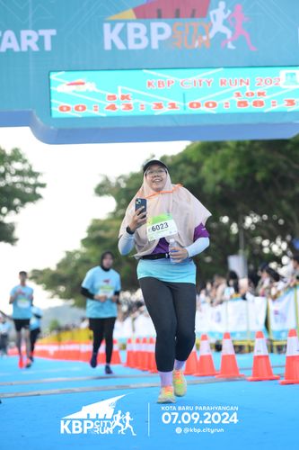 Race photo from KBP City Run 2024