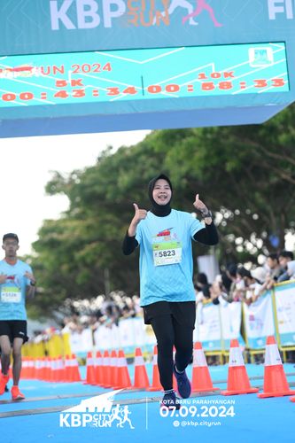 Race photo from KBP City Run 2024