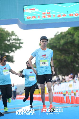 Race photo from KBP City Run 2024