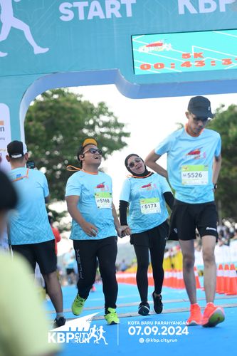 Race photo from KBP City Run 2024