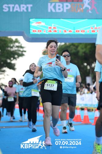 Race photo from KBP City Run 2024