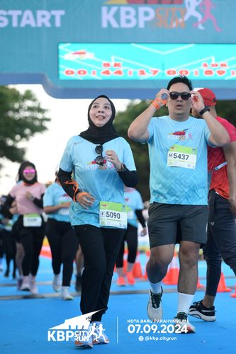 Race photo from KBP City Run 2024