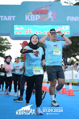 Race photo from KBP City Run 2024