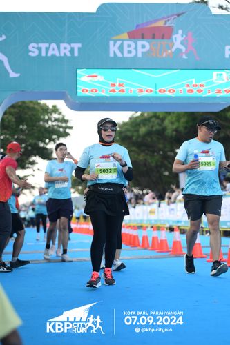 Race photo from KBP City Run 2024