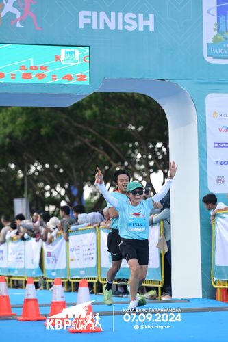Race photo from KBP City Run 2024