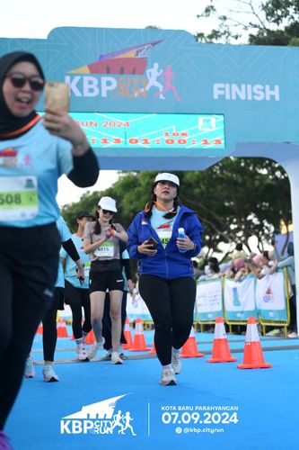 Race photo from KBP City Run 2024