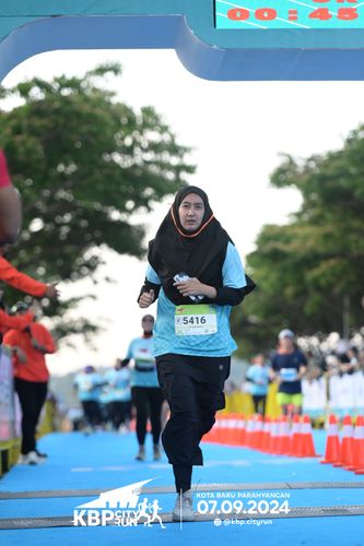 Race photo from KBP City Run 2024