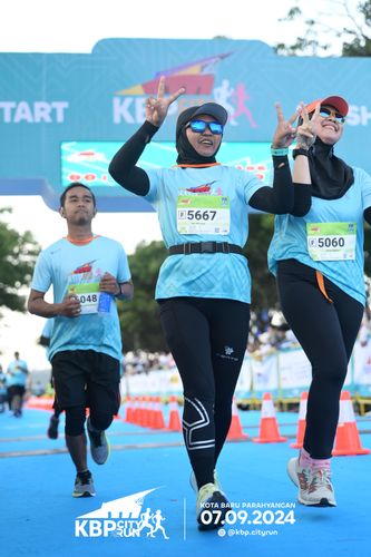Race photo from KBP City Run 2024