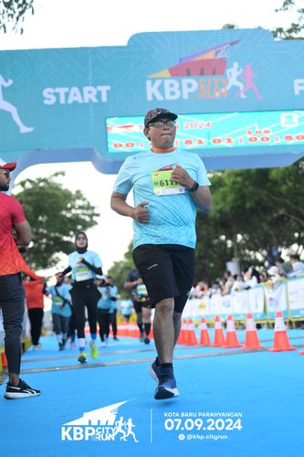 Race photo from KBP City Run 2024