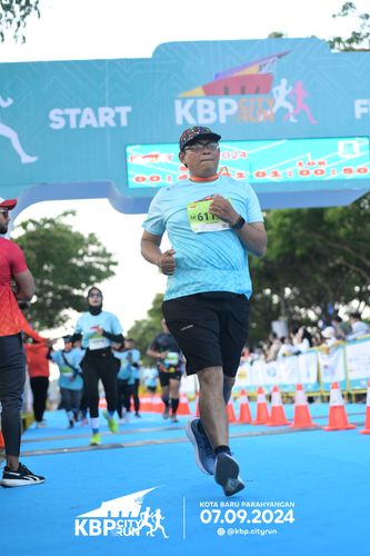 Race photo from KBP City Run 2024