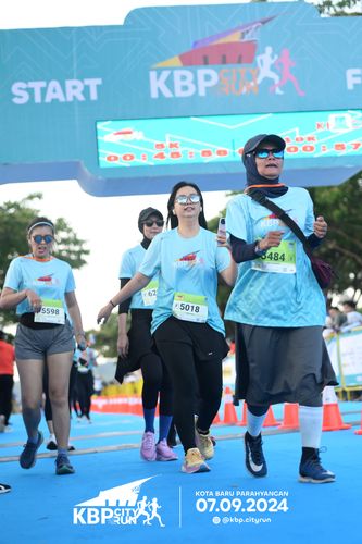 Race photo from KBP City Run 2024