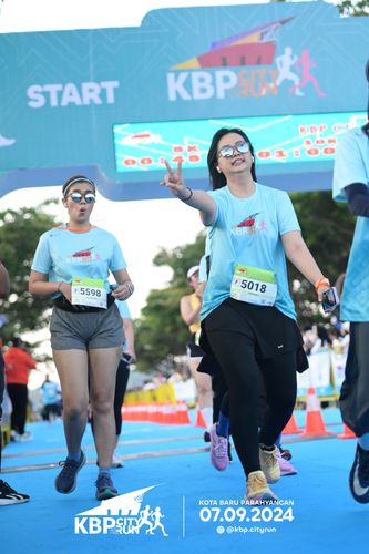 Race photo from KBP City Run 2024
