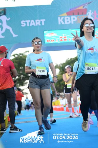 Race photo from KBP City Run 2024