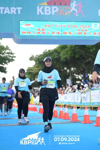 Race photo from KBP City Run 2024