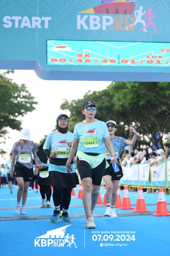 Race photo from KBP City Run 2024