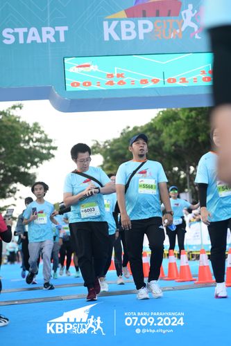 Race photo from KBP City Run 2024