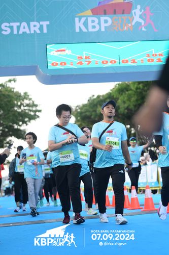 Race photo from KBP City Run 2024