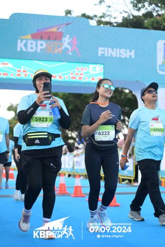 Race photo from KBP City Run 2024