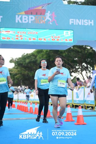 Race photo from KBP City Run 2024