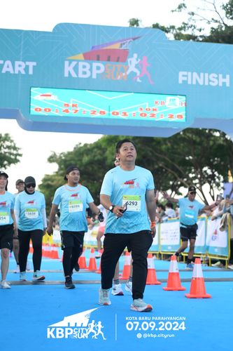 Race photo from KBP City Run 2024