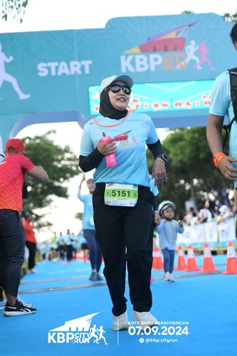 Race photo from KBP City Run 2024