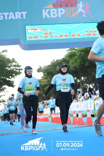 Race photo from KBP City Run 2024