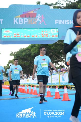 Race photo from KBP City Run 2024