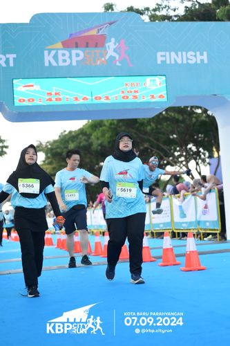 Race photo from KBP City Run 2024