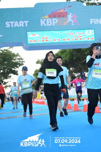 Race photo from KBP City Run 2024