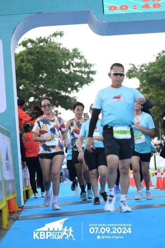Race photo from KBP City Run 2024