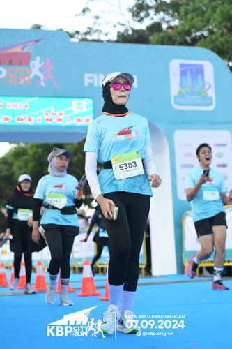 Race photo from KBP City Run 2024