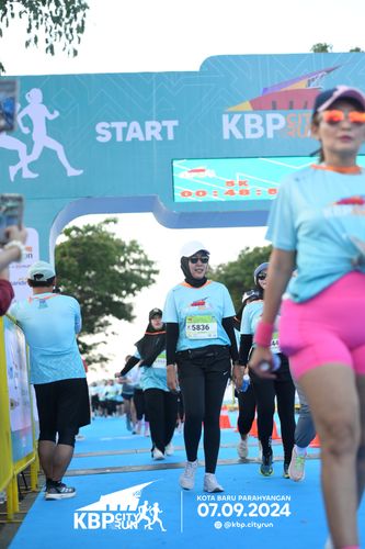Race photo from KBP City Run 2024