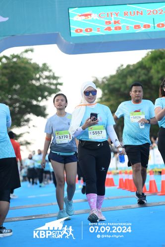 Race photo from KBP City Run 2024