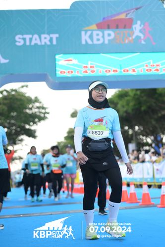 Race photo from KBP City Run 2024