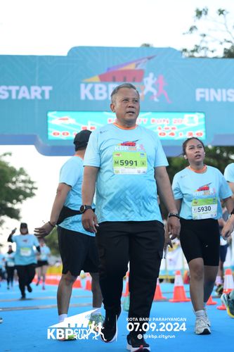 Race photo from KBP City Run 2024