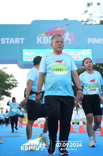 Race photo from KBP City Run 2024