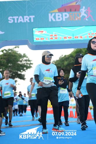 Race photo from KBP City Run 2024