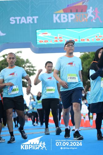 Race photo from KBP City Run 2024