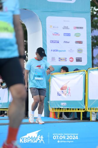 Race photo from KBP City Run 2024