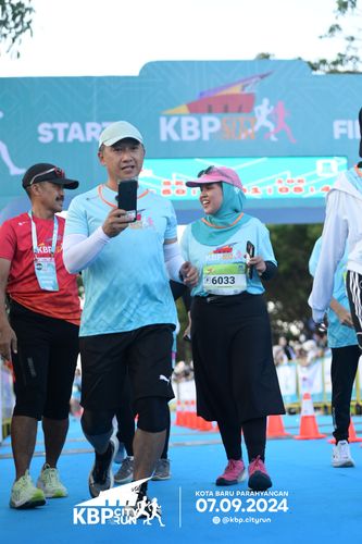 Race photo from KBP City Run 2024