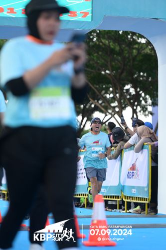 Race photo from KBP City Run 2024