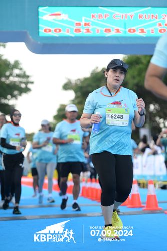 Race photo from KBP City Run 2024