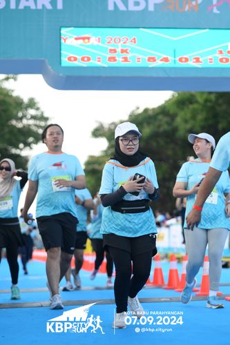 Race photo from KBP City Run 2024