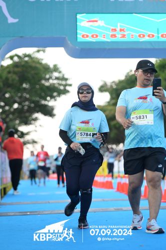 Race photo from KBP City Run 2024
