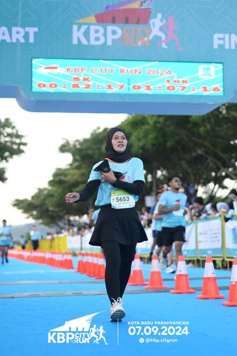 Race photo from KBP City Run 2024