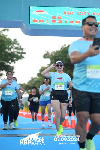 Race photo from KBP City Run 2024
