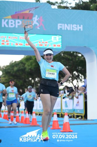 Race photo from KBP City Run 2024