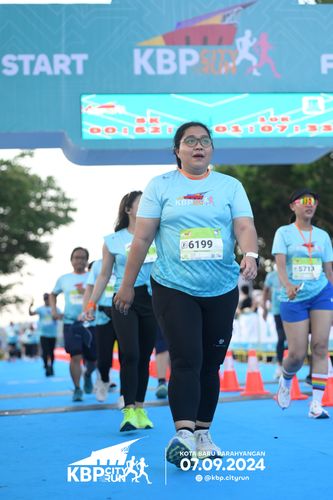 Race photo from KBP City Run 2024