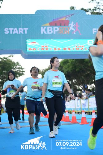 Race photo from KBP City Run 2024