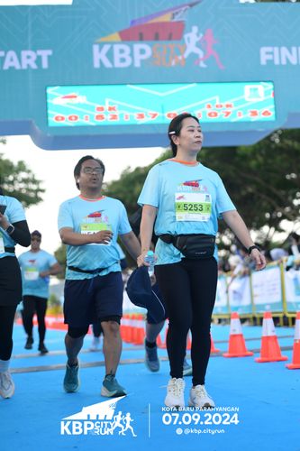 Race photo from KBP City Run 2024